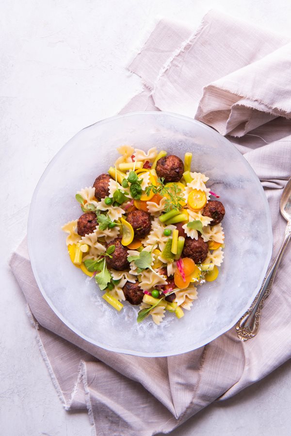 Best ground lamb recipes: Farfalle Pasta and Ground Lamb | The Chef's